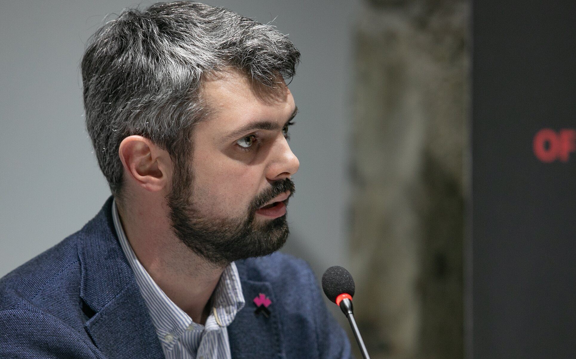 Anton Drobovych, nommé à la tête de l'Institut ukrainien de la mémoire nationale en décembre 2019. (Autorisation de l'Institut de la mémoire nationale) Anton Drobovych, nommé à la tête de l'Institut ukrainien de la mémoire nationale en décembre 2019. (Autorisation de l'Institut de la mémoire nationale)