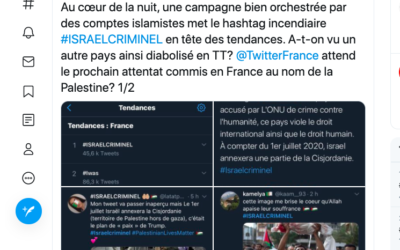 Capture d'écran d'un tweet du compte InfoEquitable.