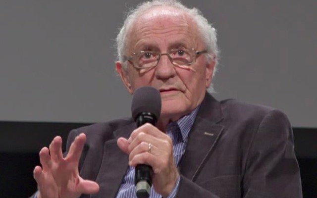 Zeev Sternhell (Crédit : CC BY-SA 4.0)