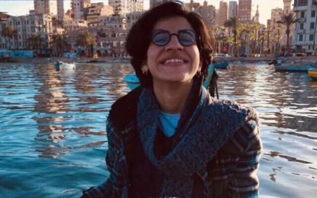 Sara Hegazy. (Crédit : Twitter) Sara Hegazy. (Crédit : Twitter)