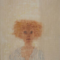 Un portrait réalisé par Jan Rauchwerger, présenté dans l'exposition “Portrait Time II” au Musée d'art contemporain de Herzliya, qui a rouvert le 18 mai 2020 (Autorisation : musée de Herzliya) Un portrait réalisé par Jan Rauchwerger, présenté dans l'exposition “Portrait Time II” au Musée d'art contemporain de Herzliya, qui a rouvert le 18 mai 2020 (Autorisation : musée de Herzliya)