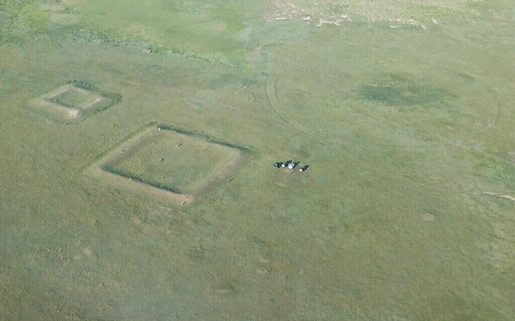 Des forts de l'ère médiévale dans les steppes de Mongolie (Autorisation : Université hébraïque)
