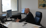 Yair Avidan prend ses fonctions de superviseur des banques à la Banque d'Israël, le 17 mai 2020. (Autorisation)