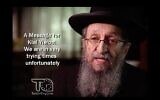 Rabbi Shmuel Kamenetsky soutient ma réelection de Donald Trump dans une interview avec Mishpacha. (Capture écran / YouTube via JTA)
