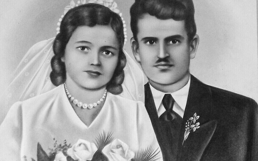 Ljubica Napijalo et son premier mari (Autorisation : Tamara Matic)
