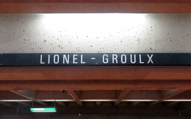 La station de métro Lionel Groulx à Montréal. (Avec l'aimable autorisation de la Société de transport de Montréal)