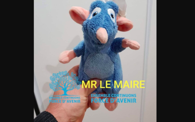 La photo partagée par Sylvain Husson, animateur du comité LREM de Mions, sur Facebook. (Crédit : Facebook)