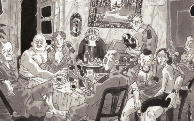 Une planche de "Seules à Berlin" de Nicolas Junker. (Crédit : Casterman)