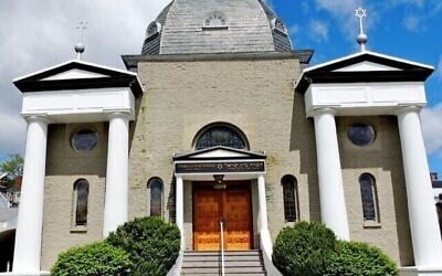 Illustration : La congrégation Beth Israel, la plus ancienne synagogue de Bangor, dans le Maine. (Crédit : Wikimedia Commons) Illustration : La congrégation Beth Israel, la plus ancienne synagogue de Bangor, dans le Maine. (Crédit : Wikimedia Commons)