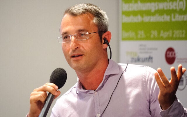 L’écrivain israélien Eshkol Nevo en 2012. (Crédit : Heinrich-Böll-Stiftung / CC BY-SA 2.0)
