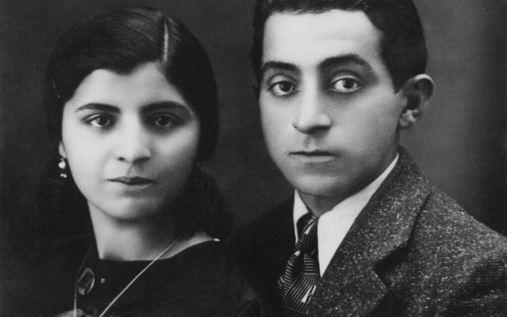 Les parents d'Esther Amini, Hana Levi, 14 ans, et Fatulla Aminoff, 34 ans, jeunes mariés. (Autorisation)