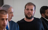 Topaz Luk, le conseiller en réseaux sociaux du Premier ministre Benjamin Netanyahu, arrive à la Knesset, le 15 septembre 2019. (Crédit : Yonatan Sindel/Flash90)