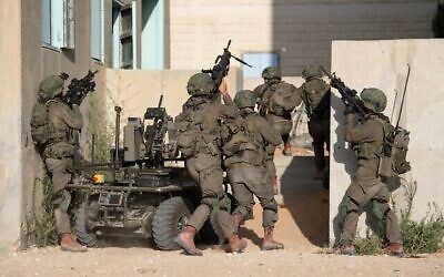 Les soldats de la Ghost Unit [Unité fantôme] de l'armée israélienne participent à un exercice d'entraînement d'une semaine, en juillet 2020. (Armée israélienne)