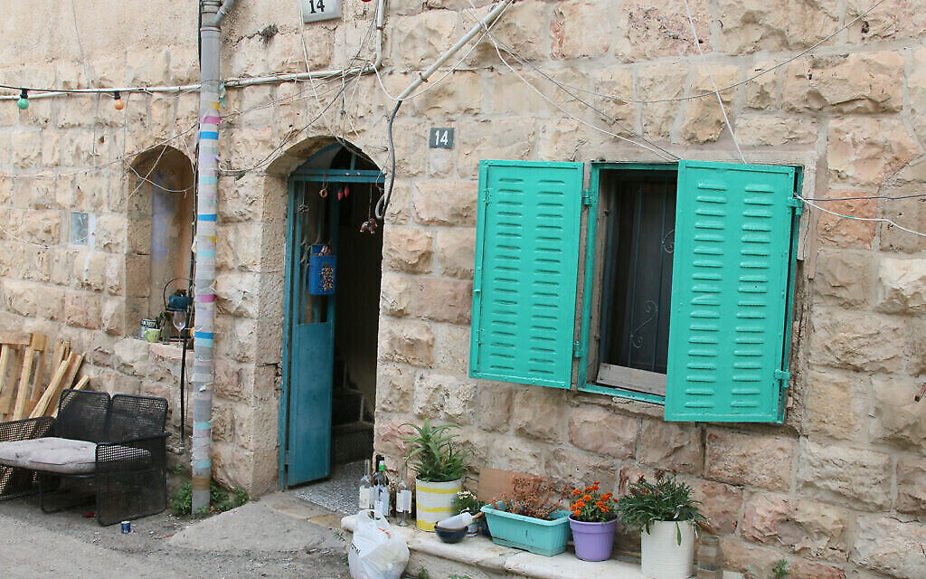 Baram street dans le quartier  Shaarei Rahamim de Nahlaot, à Jérusalem (Crédit : Shmuel Bar-Am)