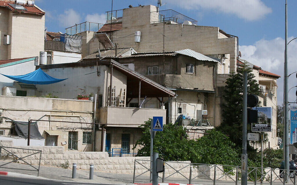 Le quartier Shaarei Rahamim à Nahlaot, à Jérusalem (Crédit :  Shmuel Bar-Am)
