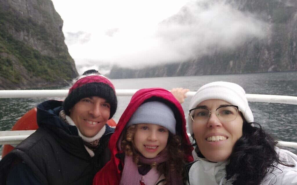 Photo non datée de la famille Shabtai en Nouvelle-Zélande. (Autorisation)