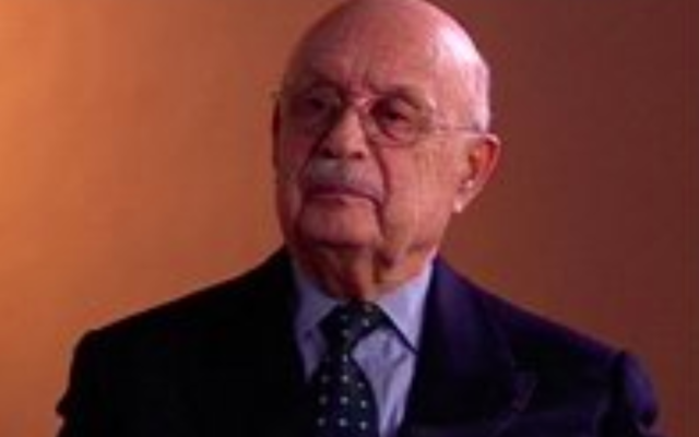 Paul Schaffer, rescapé de la Shoah et passeur de mémoire. (Crédit : Twitter)