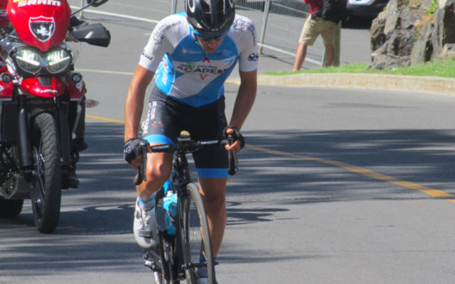 Guy Niv lors du Grand Prix Cycliste de Montréal 2018. (Crédit : Maniacduhockey / CC BY-SA 4.0)
