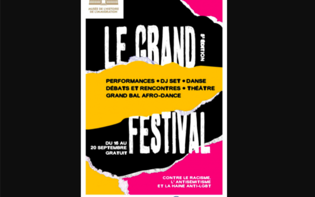 L'affiche de la cinquième édition du « Grand Festival ».