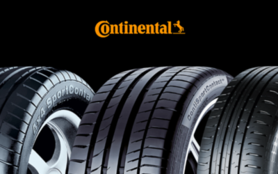 Image publicitaire de la marque de pneus Continental. (Crédit : Continental)