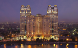 L’hôtel Fairmont Nile City du Caire. (Crédit : fairmont.com)