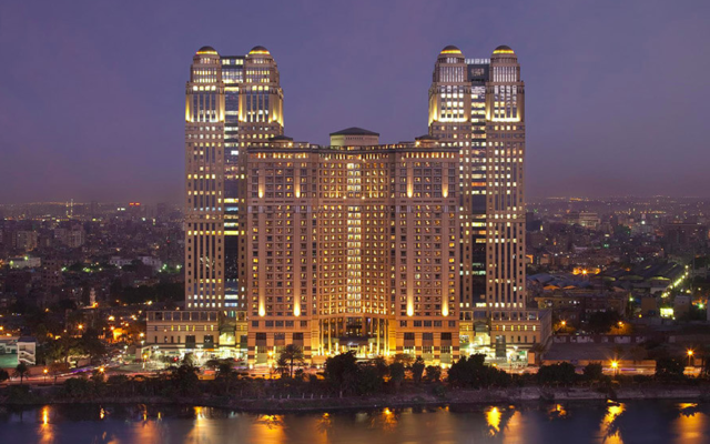 L’hôtel Fairmont Nile City du Caire. (Crédit : fairmont.com)