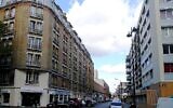 Rue Archereau, vue de la rue de Crimée, dans le 19e arrondissement de Paris. (Crédit : CC BY-SA 3.0)