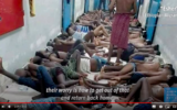 Capture d’écran de la vidéo de migrants éthiopiens en Arabie saoudite diffusée par Human Rights Watch. (Autorisation)