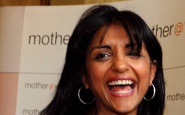 Geeta Sidhu-Robbat participe à une cérémonie de remise des prix à Londres, le 17 juin 2008. (Crédit : Fiona Hanson - PA Images via Getty Images via JTA)
