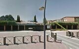 Capture d'écran de l'école Ibn Gabirol à Madrid, Espagne. (Google Maps)