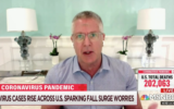 Donnie Deutsch dans l'émission "Morning Joe" sur MSNBC, le 23 septembre 2020 (Capture d'écran :  JTA)