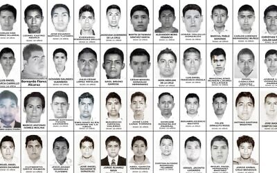 Les 43 étudiants mexicains qui ont disparu. (Domaine public)