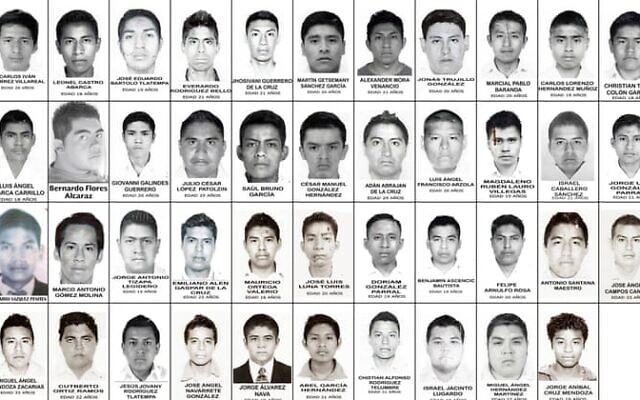 Les 43 étudiants mexicains qui ont disparu. (Domaine public) Les 43 étudiants mexicains qui ont disparu. (Domaine public)
