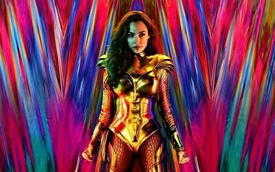L'affiche officielle de "Wonder Woman 1984" avec Gal Gadot. (Photo via le compte Twitter officiel du film Wonder Woman)