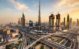 Dubaï, Émirats arabes unis, au coucher du soleil. (Britus/iStock)