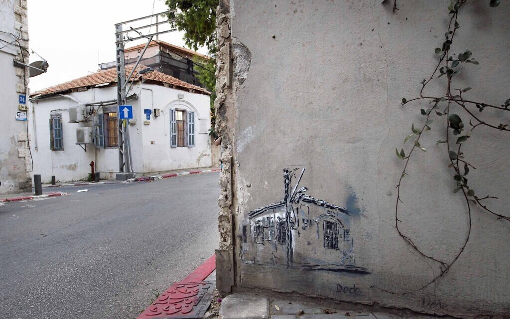 Street art à Tel Aviv par Dede. (Lord K2)