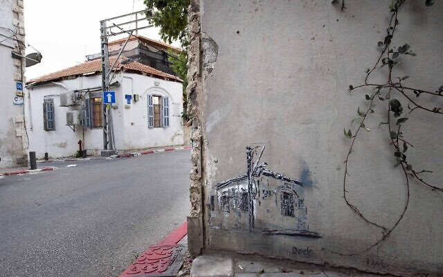 Street art à Tel Aviv par Dede. (Lord K2)