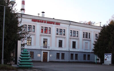 Une ancienne salle de contrôle d'une centrale nucléaire à Obninsk, en Russie, devenue aujourd'hui un musée. (Pallava Bagla/Corbis via Getty Images via JTA)