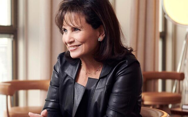 Anne Sinclair. (Crédit : Thomas Laisné / Grasset)