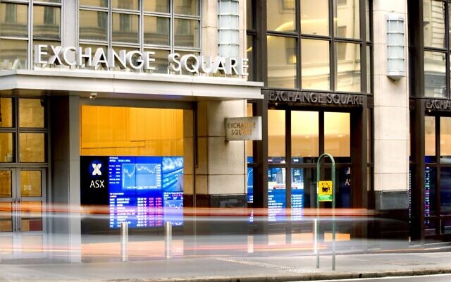 La bourse australienne. (Autorisation)