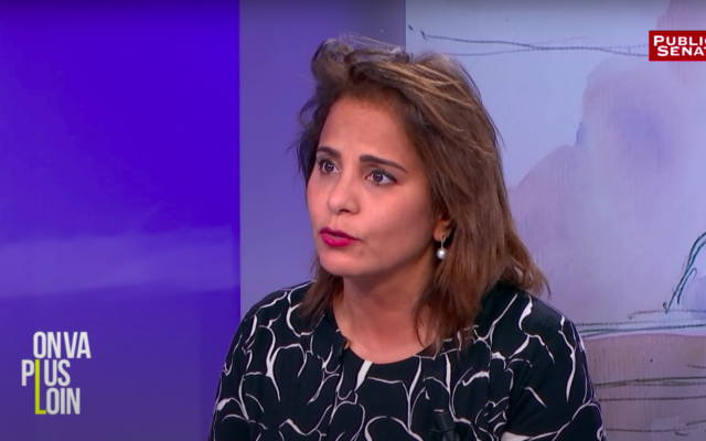 Samia Maktouf. (Crédit : Capture d’écran / Public Sénat)