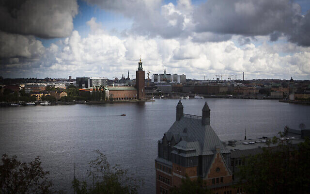 Une vue de Stockholm, capitale de la Suède, le 25 août 2014. (Crédit : Miriam Alster/Flash90)
