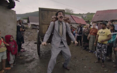 Sacha Baron Cohen dans le Trailer de la suite de Borat, diffusée par Amazon en date du 1er octobre 2020 (Capture d'écran/YouTube)