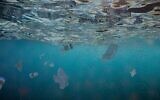 Illustration : Des déchets plastiques dans la mer. (dottedhippo/iStock by Getty Images)
