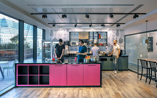 Les bureaux de Check Point Software Technologies à Tel Aviv ; l'entreprise demande au public de lui proposer une vision pour le bureau du futur. (Autorisation)