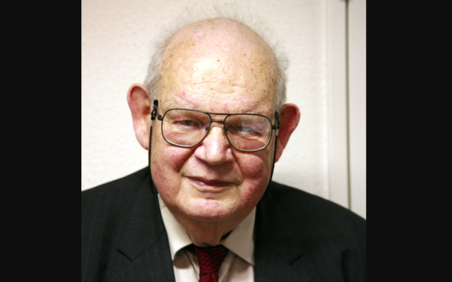 Benoît Mandelbrot en mars 2007. (Crédit : Rama / CC BY-SA 2.0 fr)