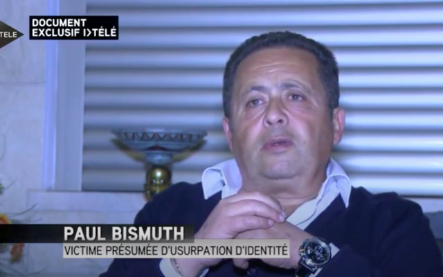 Paul Bismuth (Crédit : capture d'écran Itélé)