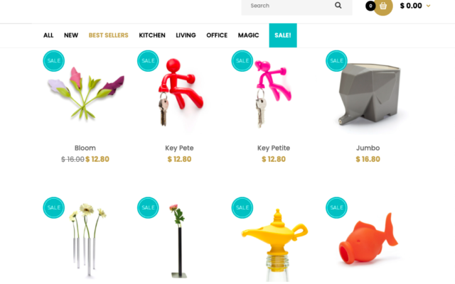 Les « Best sellers » du studio israélien Peleg Design. (Crédit : Peleg Design)