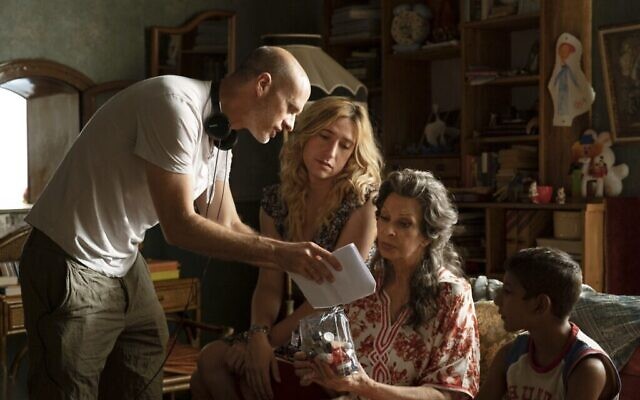 Edoardo Ponti dirige sa mère Sophia Loren dans "La Vie devant soi". (Autorisation)