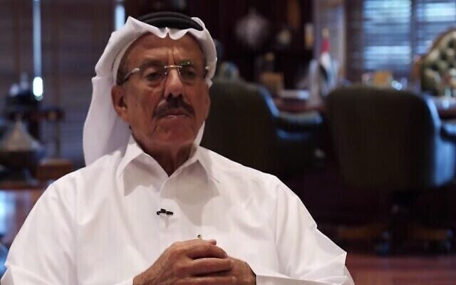 L'homme d'affaires émirati Khalaf Ahmad al-Habtoor. (Capture d'écran de la 13e chaîne) L'homme d'affaires émirati Khalaf Ahmad al-Habtoor. (Capture d'écran de la 13e chaîne)